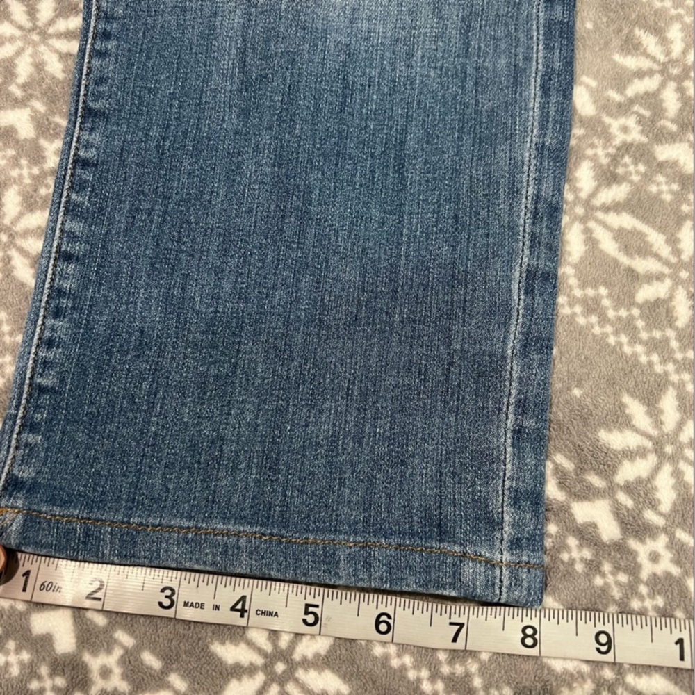 FRAME L'Homme Classic Straight Leg Jeans In Craters Wash Size 36 - Picture 12 of 12